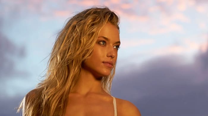 Hannah Ferguson was photographed by Walter Iooss Jr. in St. Lucia.